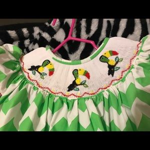 Molly Pop Toucan Smock